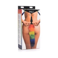 Tailz Rainbow Silicone Butt Plug