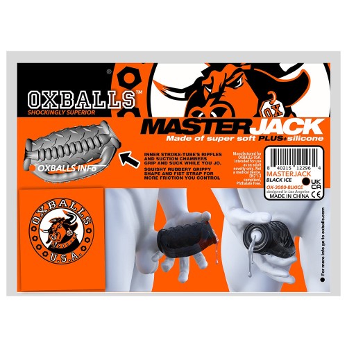 OxBalls Masterjack Stroker para Placer Dual Intenso