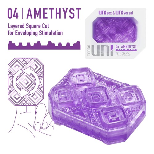 Artículo de Placer Tenga Uni Amethyst