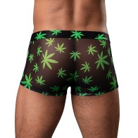 Male Power Hazy Dayz Pouch Short Pot Leaf XL - Comfort Meets Fun