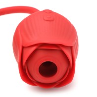 Vibrador Bloomgasm con Arremetida y Succión para Placer Intenso