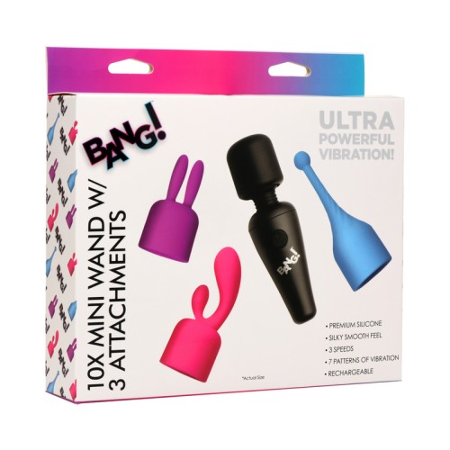 Mini Varita BANG! 10X con 3 Accesorios
