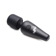 Varita Mini Vibradora de Silicona BANG! 10X Negra