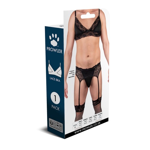 Prowler Lace Bra Black Size L