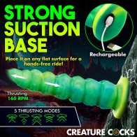 Creature Cocks Dildo Silicona Vibrante y Thrusting