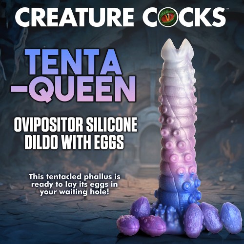 Dildo de Silicona Ovipositor Tenta-Queen de Creature Cocks