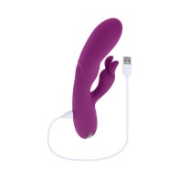 Vibrador Dual Recargable Playboy Busy Bunny - Vibrador Conejito Emocionante