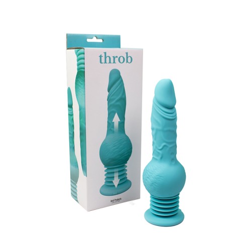 Throb Thrusting Dildo with Balls