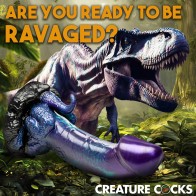 Creature Cocks Dinosaurio Dildo de Silicona L