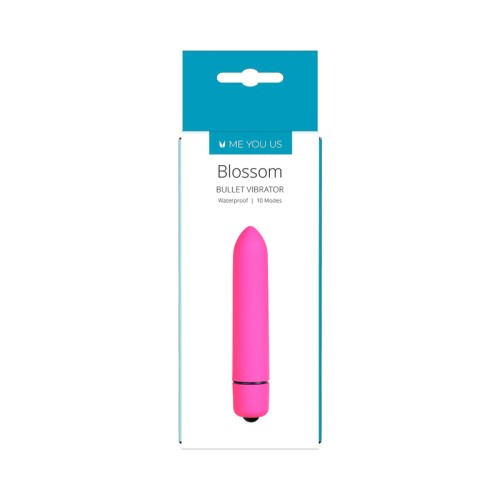 Vibrador Bullet Me You Us Blossom con 10 Modos