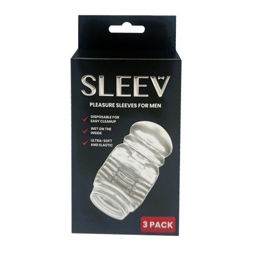 Sleev 3 Pack Hand Play Toys