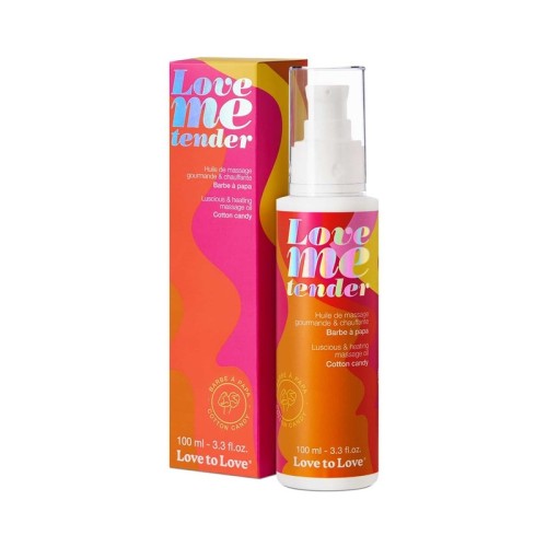 Love Me Tender Massage Oil Cotton Candy