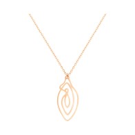 Vulvii Necklace Rose Gold by Biird
