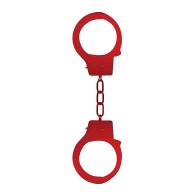 Esposas para Principiantes de Metal Rojas Ouch