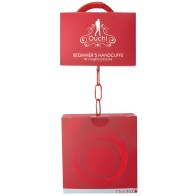 Esposas para Principiantes de Metal Rojas Ouch