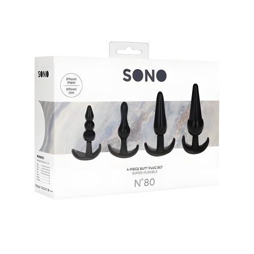 4-piece Butt Plug Set - Explore Anal Pleasure