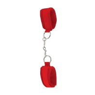 Muñequeras Velcro Ouch - Rojas | Accesorios de Restricción