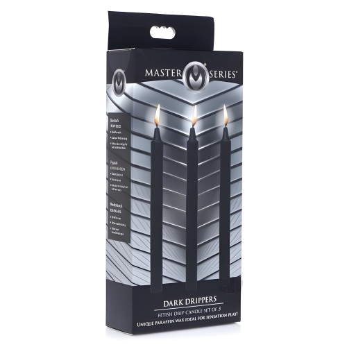 Fetish Drip Candles 3 Pack - Black