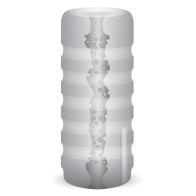 Vibrating Squeezable Stroker for Pleasure