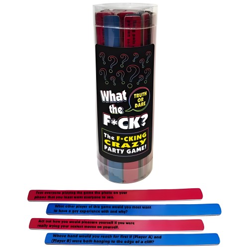 Juego De Bebidas Verdad O Reto What The F*ck - Diversión de Fiesta