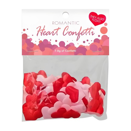Confeti Corazón Romántico