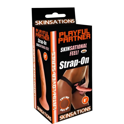 Playful Strap-On - Latin Lover 8"