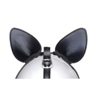 Arnés de Cabeza Pony Dark Horse con Bozal de Silicona Negro O/S