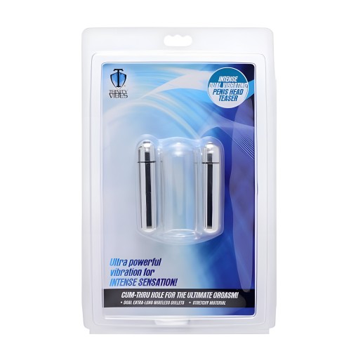 T4M Intense Dual Vibra Penis Head Teaser