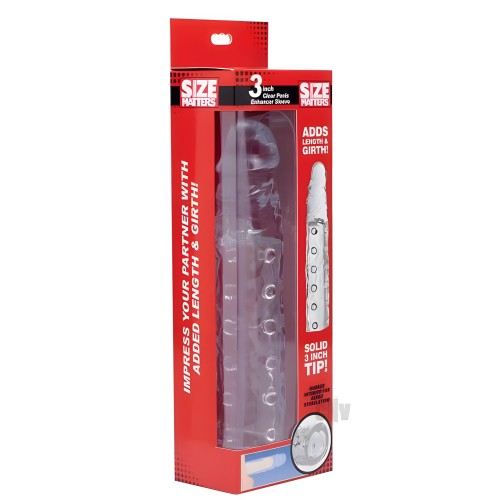 Extensor de Pene de 3 Pulgadas Size Matters