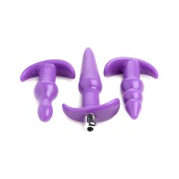 Set de 4 Plug Anal Vibrantes Trinity Vibes