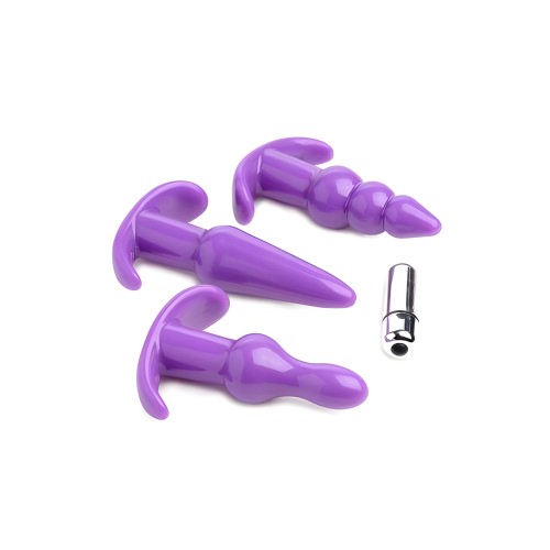 Set de 4 Plug Anal Vibrantes Trinity Vibes