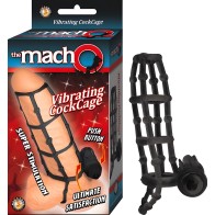 Cage Vibrador Macho Negro