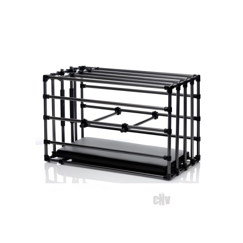 Adjustable Puppy Cage With Padded Board