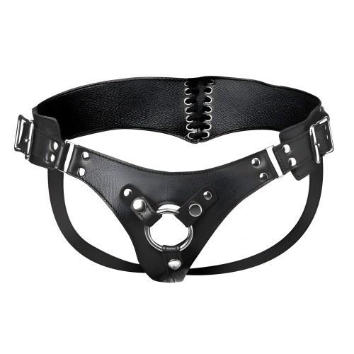 Strap U Bodice Corset Style Strap On Harness