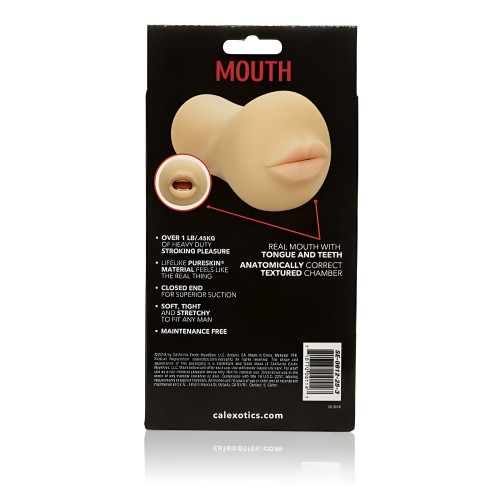 Stroke It Mouth Stroker - Sensación Realista