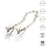Nipple Play Crystal Chain Nipple Clamps
