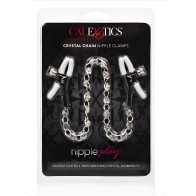 Nipple Play Crystal Chain Nipple Clamps