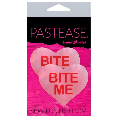 Pastease Bite Me Corazón - Rosa/Rojo O/S