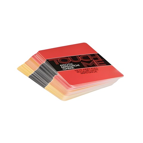 Touch Me Erotic Massage Card Game