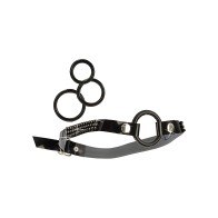 Open Ring Gag with Interchangeable Rings - Bound By Diamonds