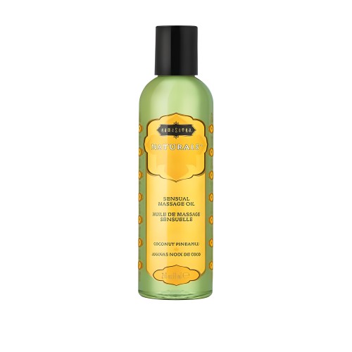 Sensual Massage - Naturals Massage Oil Coconut Pineapple