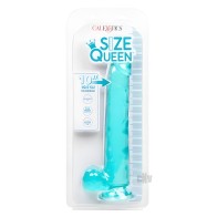 Size Queen 10in Blue - Realistic Experience