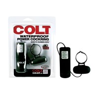 Anillo Vibrador Colt Waterproof Negro