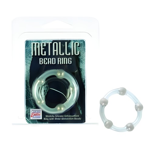 Metallic Bead Ring - Unique Stimulation for Couples