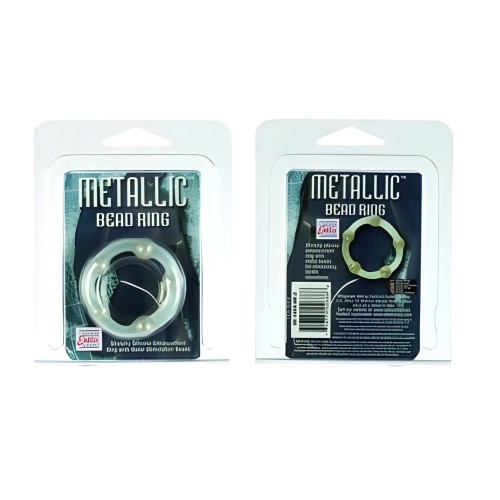 Metallic Bead Ring - Unique Stimulation for Couples