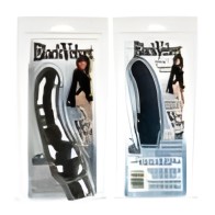 Black Velvet 6.25 inch Veined Dildo