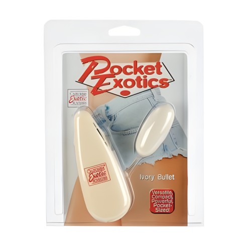 Ivory Bullet for Discreet Pleasure