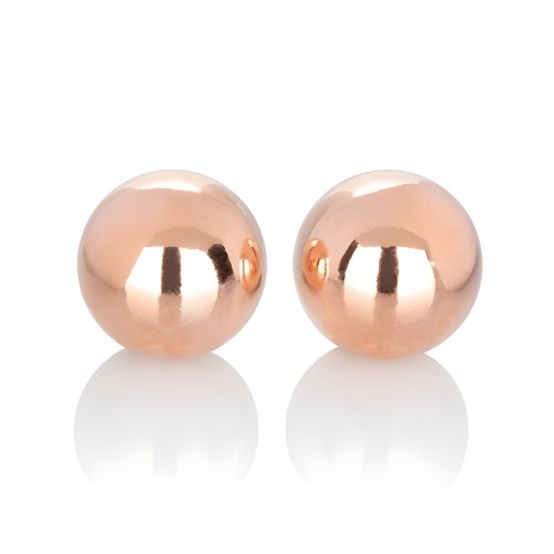 Bolas con Peso Climax - Acero Inoxidable Dorado