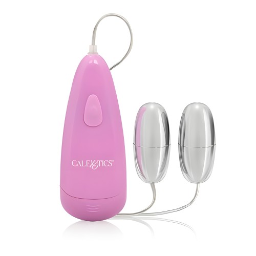 Pocket Exotics Double Silver Bullet Vibrator - Discreet Pleasure