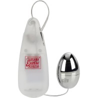 Pocket Exotics Vibrating Silver Egg - Discreet Pleasure